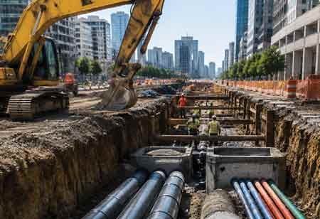 Underground Infrastructure Construction: Advancing Efficient Utility Network Installation